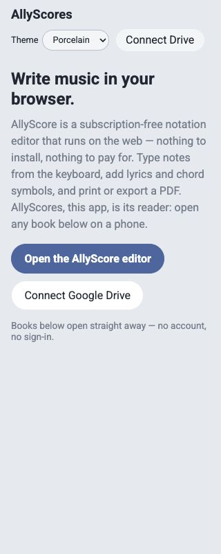 AllyScores screenshot 1